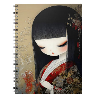 Voluptuous Anime Queen Notebook Notizblock