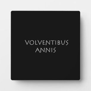 Volventibus annis fotoplatte