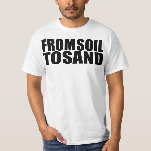 VOM BODEN, ZUM VON VON GDP SO ZU VERSANDEN T-Shirt (Vorderseite)