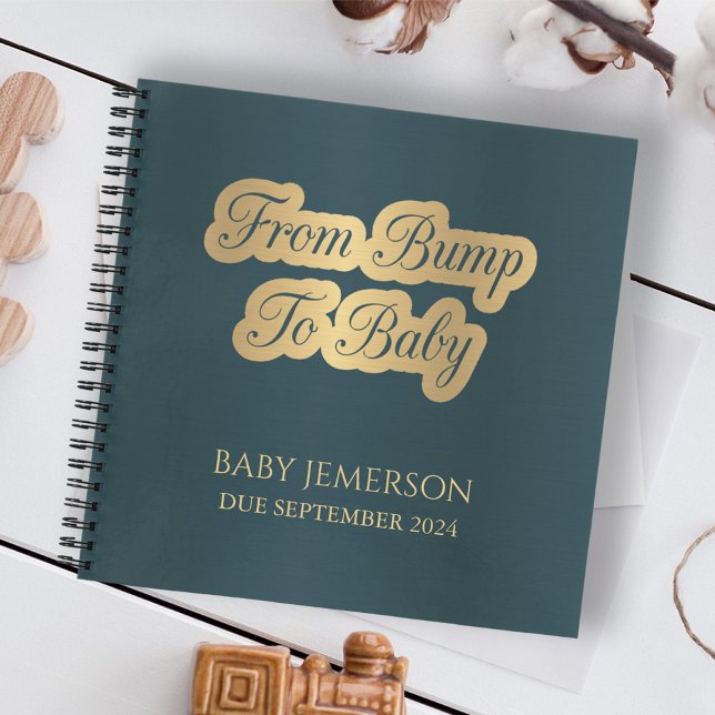 Vom Bump bis zum Baby Keepake Schwangerschaft Jour Notizbuch (Von Creator hochgeladen)