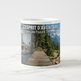 Vom Büro in die Natur, Riesenkaffeetasse Jumbo-Tasse