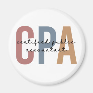 Vom CPA zertifizierter öffentlicher Wirtschaftsprü Magnet