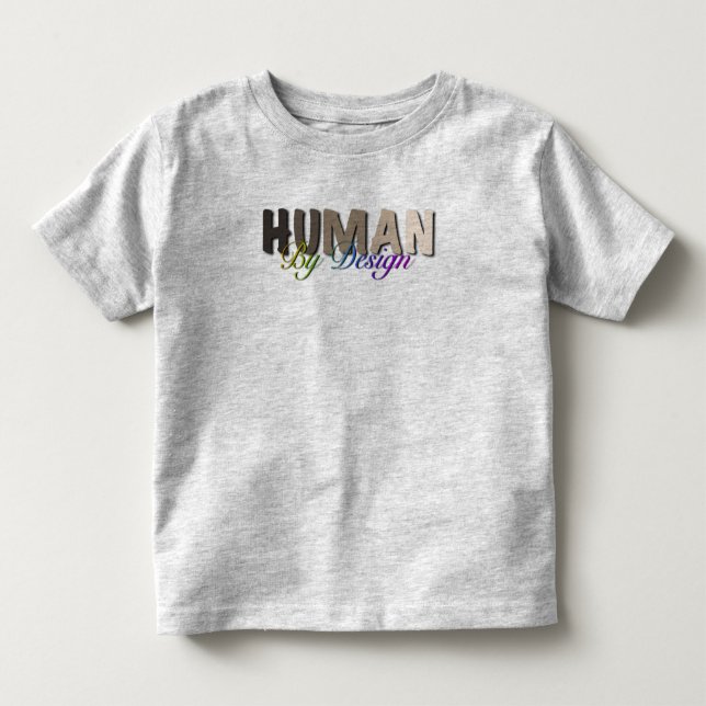 Vom Design her ein Mensch eine Gemeinschaft Kleinkind T-shirt (Vorderseite)