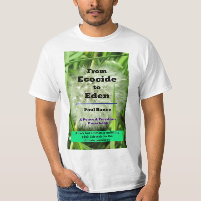 Vom Ecocide zum Eden Men's Cotton T - Shirt (Vorderseite)