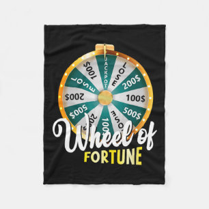 Vom Glück Vatertag Spaß T-Shirt Daddy Vaterspass Fleecedecke