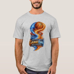 Vom Hinterhof bis zum Spieltag - Dad ist immer da  T-Shirt