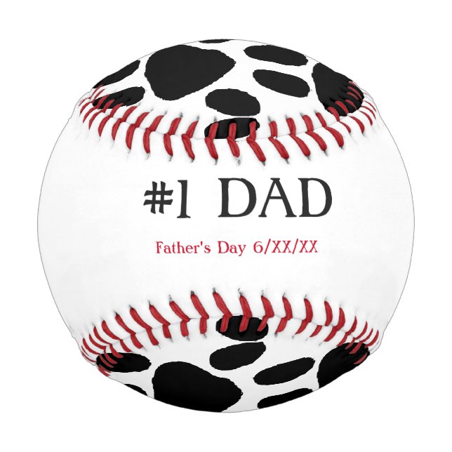 Vom Hund Black & White #1 Vater Baseball (Rückseite)