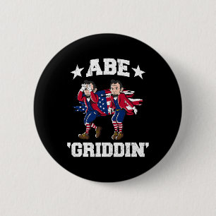 vom Juli Benjamin Franklin Griddy Ben Griddin Button