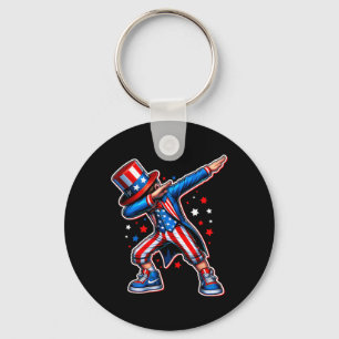 vom Juli Coolen Dabbing Boys American Flag Patriot Schlüsselanhänger