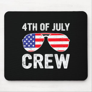 vom Juli Crew Matching Funny Family Outfits Mousepad