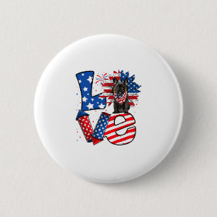 vom Juli Dekoration Patriotische Liebe Französisch Button