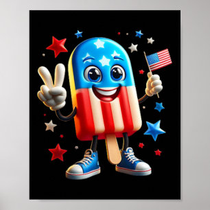 vom Juli Popsias Flagge Patriotische Front und zur Poster