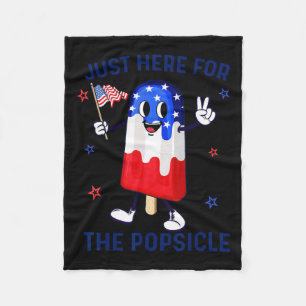 vom Juli Popsim US-amerikanische Flagge Patriotisc Fleecedecke