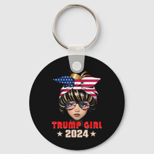 vom Juli Trump 45 47 Trump Girl 2024 Schlüsselanhänger