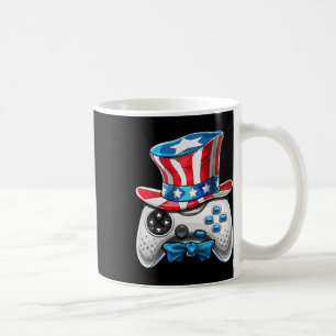 Vom Juli Video Game American Flag Uni Sam Gamer B Kaffeetasse