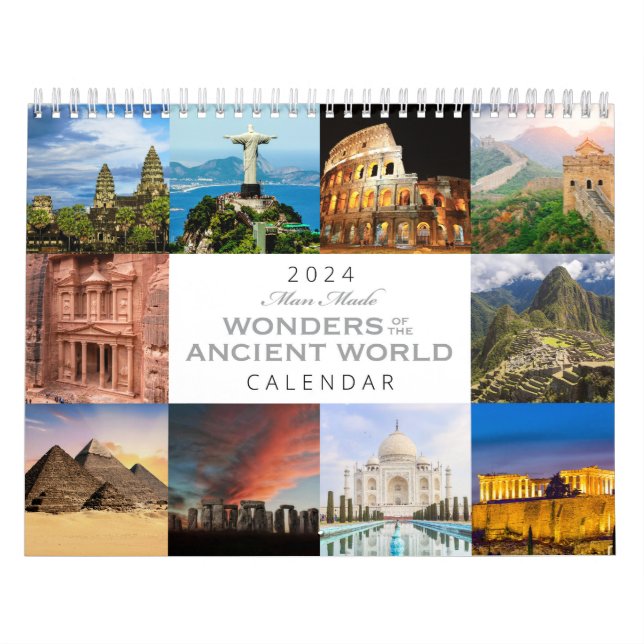 Vom Menschen geschaffene Wunder der antiken Welt 2 Kalender (Titelbild)