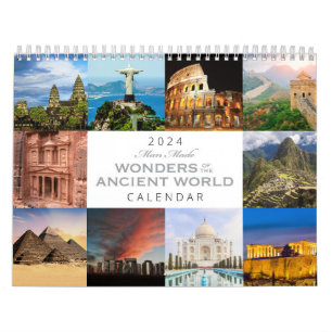 Vom Menschen geschaffene Wunder der antiken Welt 2 Kalender