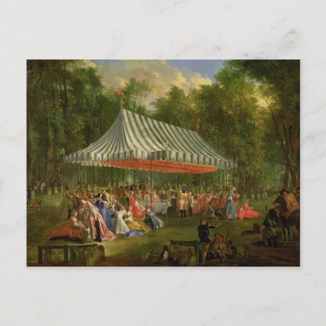 Vom Prinzen von Conti verliehenes Festival Postkarte (Vorderseite)
