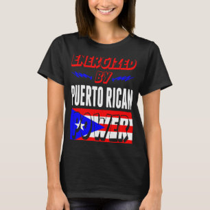Vom puerto-ricanischen Power Patriotismus angeregt T-Shirt