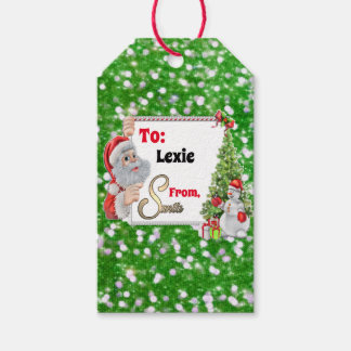 Vom Santa Geschenkanhänger