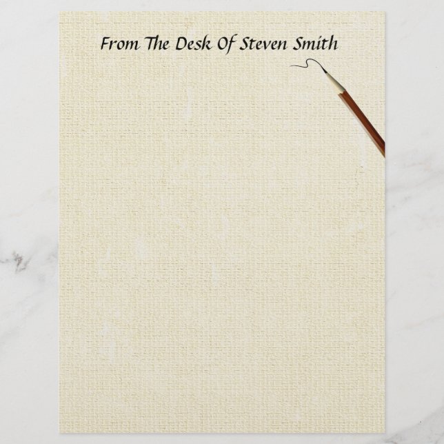 Vom Schreibtisch aus... mit Bleistiftersatz (Vorderseite)