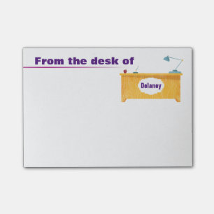 Vom Schreibtisch der benutzerdefinierten Post-it-N Post-it Klebezettel