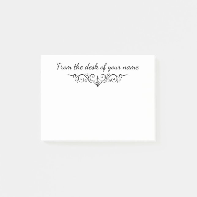 Vom Schreibtisch von Post-it Klebezettel (Vorderseite)