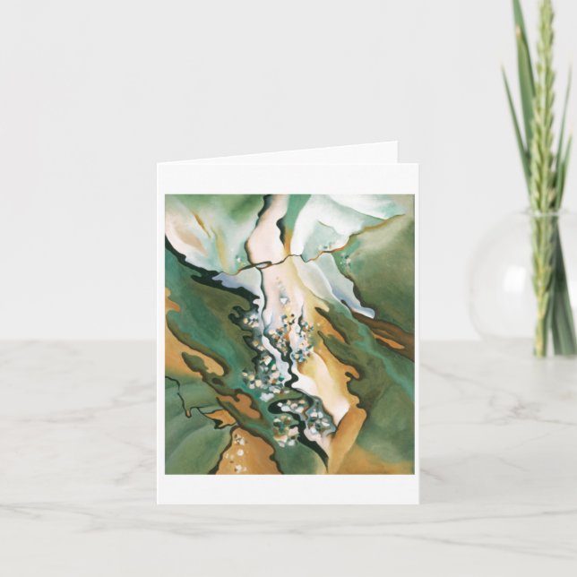 Vom See Nr. 3, von Georgia O'Keeffe, Karte (Vorderseite)