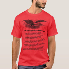 Vom Soul eines amerikanischen Roten T-Shirt
