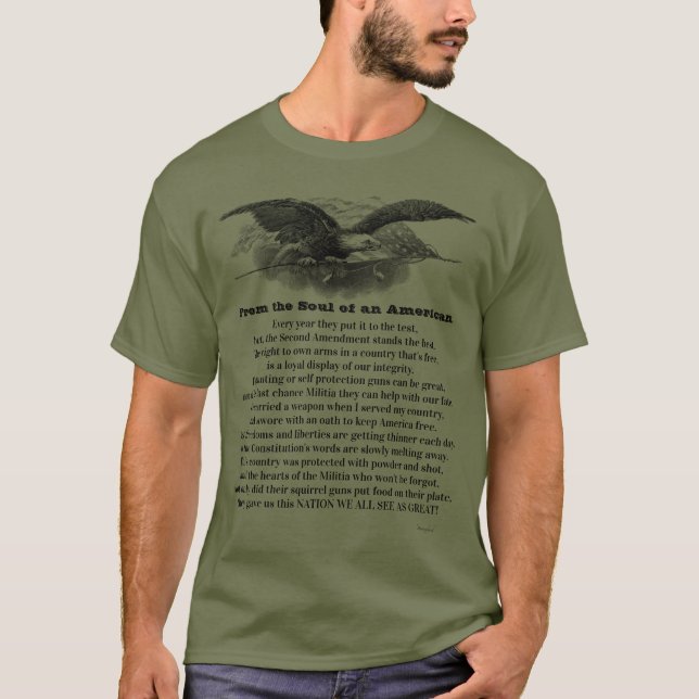 Vom Soul eines amerikanischen T - Shirt (Vorderseite)