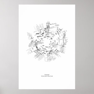 Vom Stab: Die vier Jahreszeiten - Sommer (schwarz) Poster