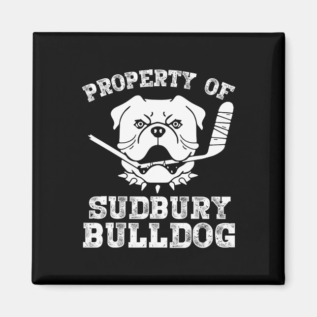 Vom Sudbury Bulldog-Spaß Magnet (Vorne)