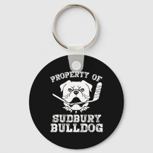 Vom Sudbury Bulldog-Spaß Schlüsselanhänger