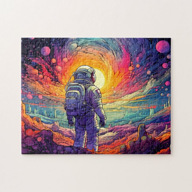 Vom Weltraum und über die Illustration hinaus (Horizontal)