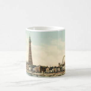 Vom zentralen Pier Blackpool, England Kaffeetasse