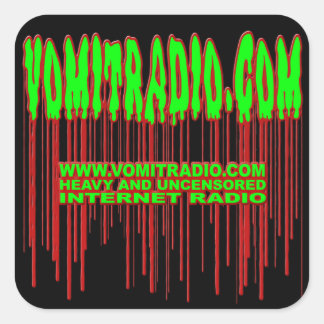 VomitRadio Stickers