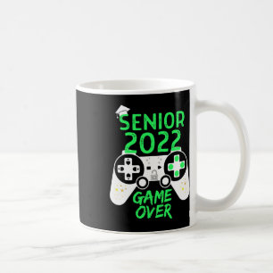 Von 2022 Senior-Videospiel Über Schulgamer Grün Kaffeetasse
