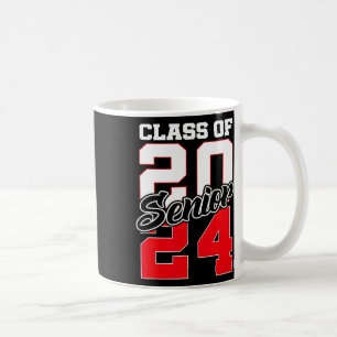 von 2024 Abschluss Gif, Senior 24 Shirt High Schoo Kaffeetasse