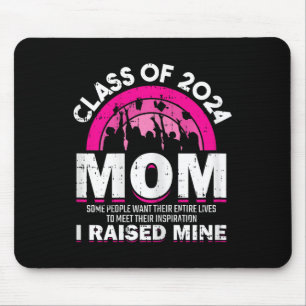 von 2024 Mama Abschluss Family Mama Graduate Women Mousepad