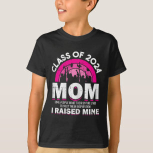 von 2024 Mama Abschluss Family Mama Graduate Women T-Shirt