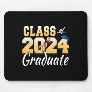 von 2024 Senior 2024 Abschluss Mousepad