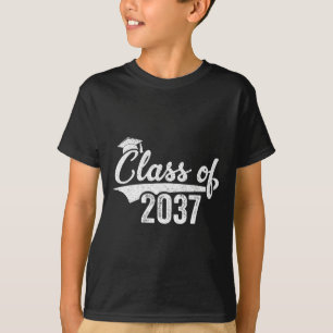 Von 2037 wachsen mit meinem Kindergarten Abschluss T-Shirt