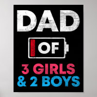 von 3 Mädchen und 2 Jungen Akku Low Daddy Vater39