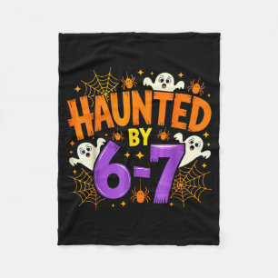 Von 67 Funny Six Seven Meme Soky Geist heimgesucht Fleecedecke