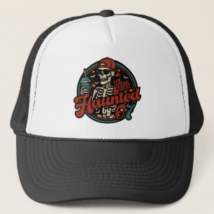Von 67 heimgesucht Lustiges Halloween Six Seven 67 Truckerkappe
