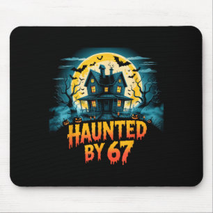 Von 67 Heimgesucht Lustiges Six Seven Meme 6 7 Hal Mousepad