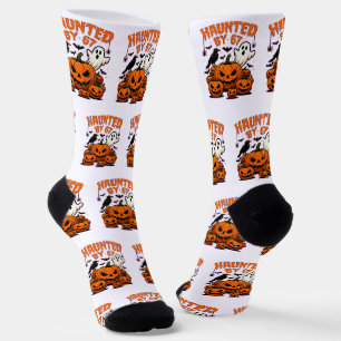 Von 67 lustigen Geistern und Kürbissen Halloween h Socken