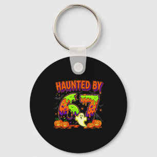 Von 67 lustigen Six Seven Drip spooky Geist Heimge Schlüsselanhänger