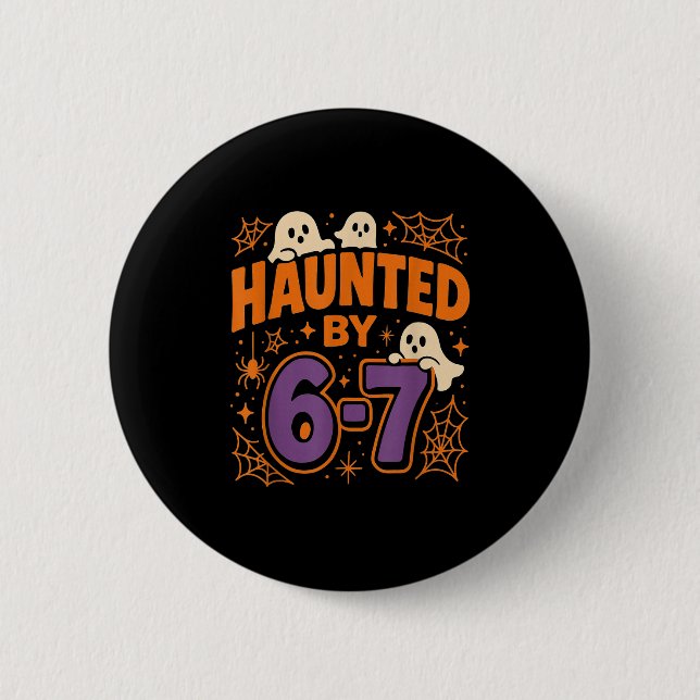 Von 6 7 heimgesucht  button (Vorderseite)
