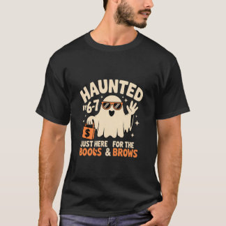 Von 6-7 lustigen Geistern heimgesucht Halloween-De T-Shirt